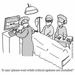 Critical updates during operation