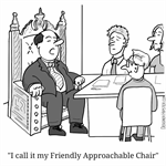 Friendly Approachable Chair