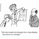 Ring display responsive design