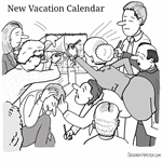 New vacation calendar